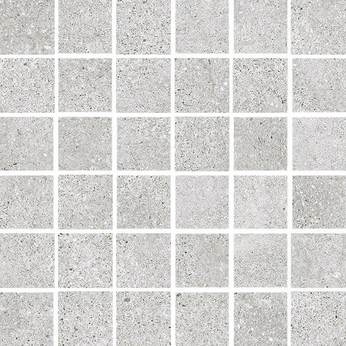 Tundra Silver mosaik 5x5, ark 30x30