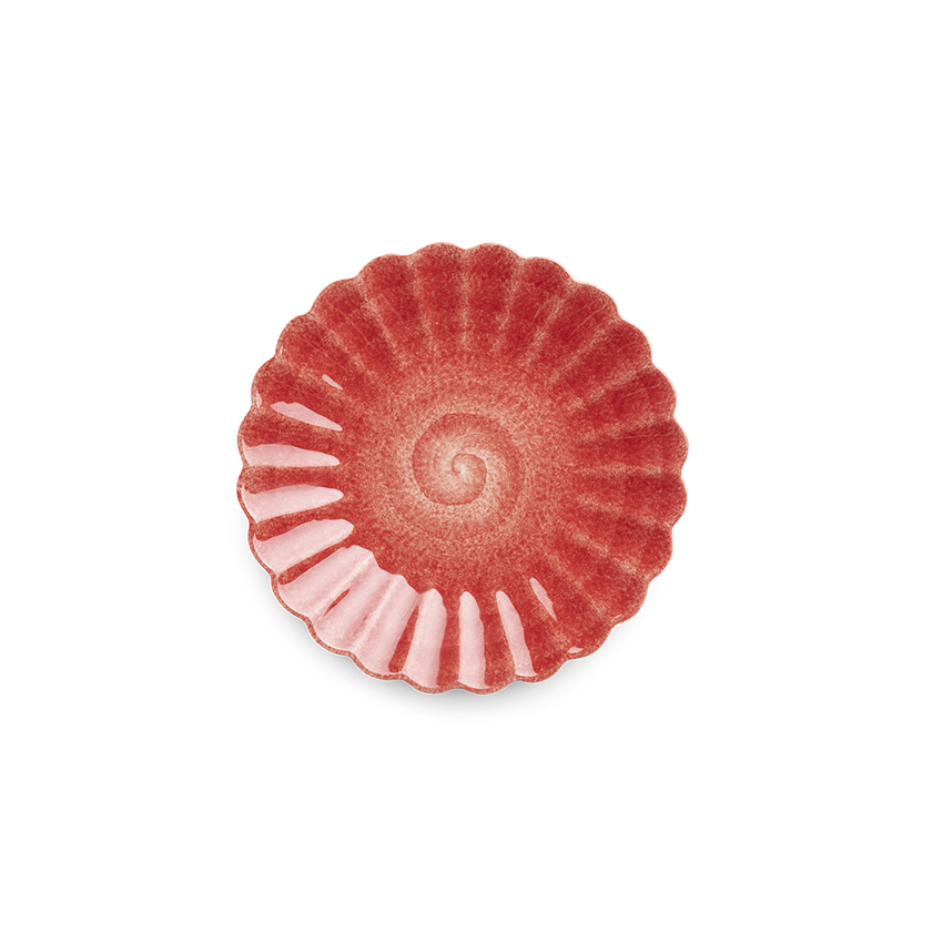 Oyster Tallrik 20 cm Röd