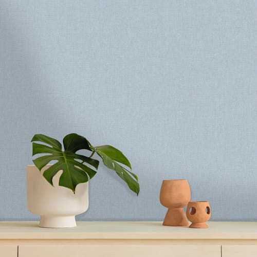 Caselio - Uni Metallise/Irise Bleu Linen Edition 2