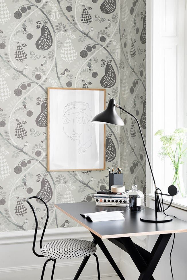 Fruit Garden - Mid Grey