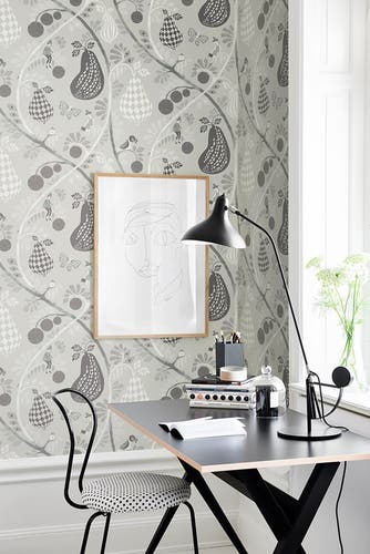 Fruit Garden - Mid Grey