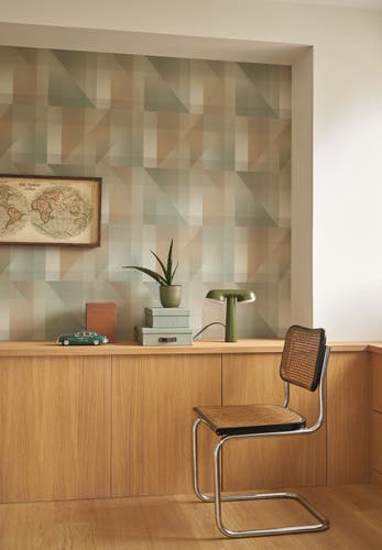 Casadeco - Edward Vert Amande Carnaby Street