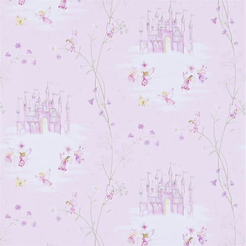 Sanderson - Fairy Castle Pink Abracazoo Wallpapers