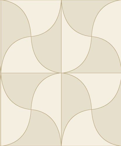 Casadeco - Virevolte Beige Ficelle Alchimie Cad