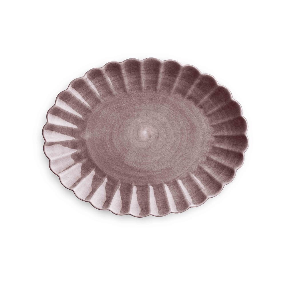 Oyster Fat 35 x 30 cm Plommon