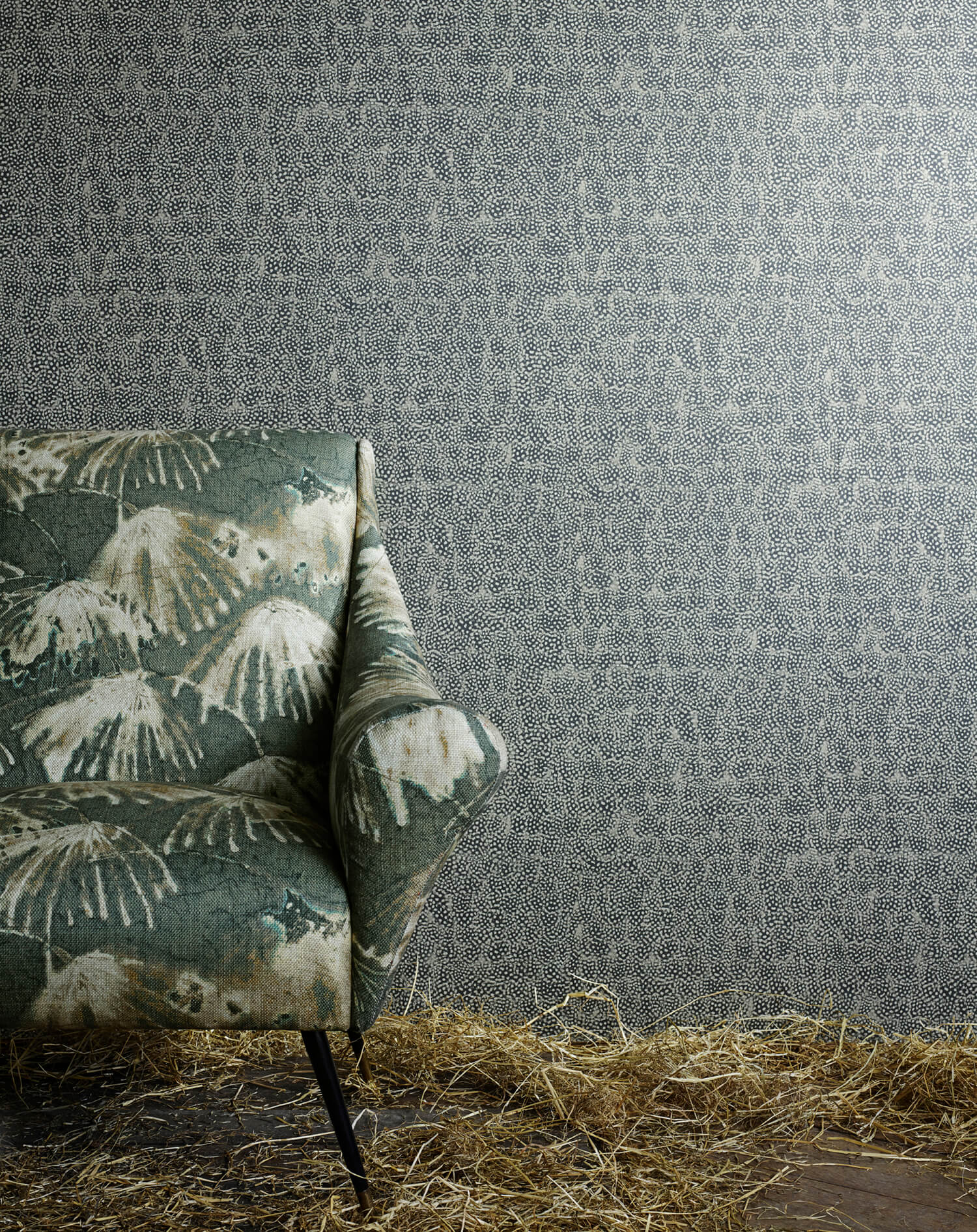 Zoffany - Guinea Blue Stone Kempshott Wallcoverings