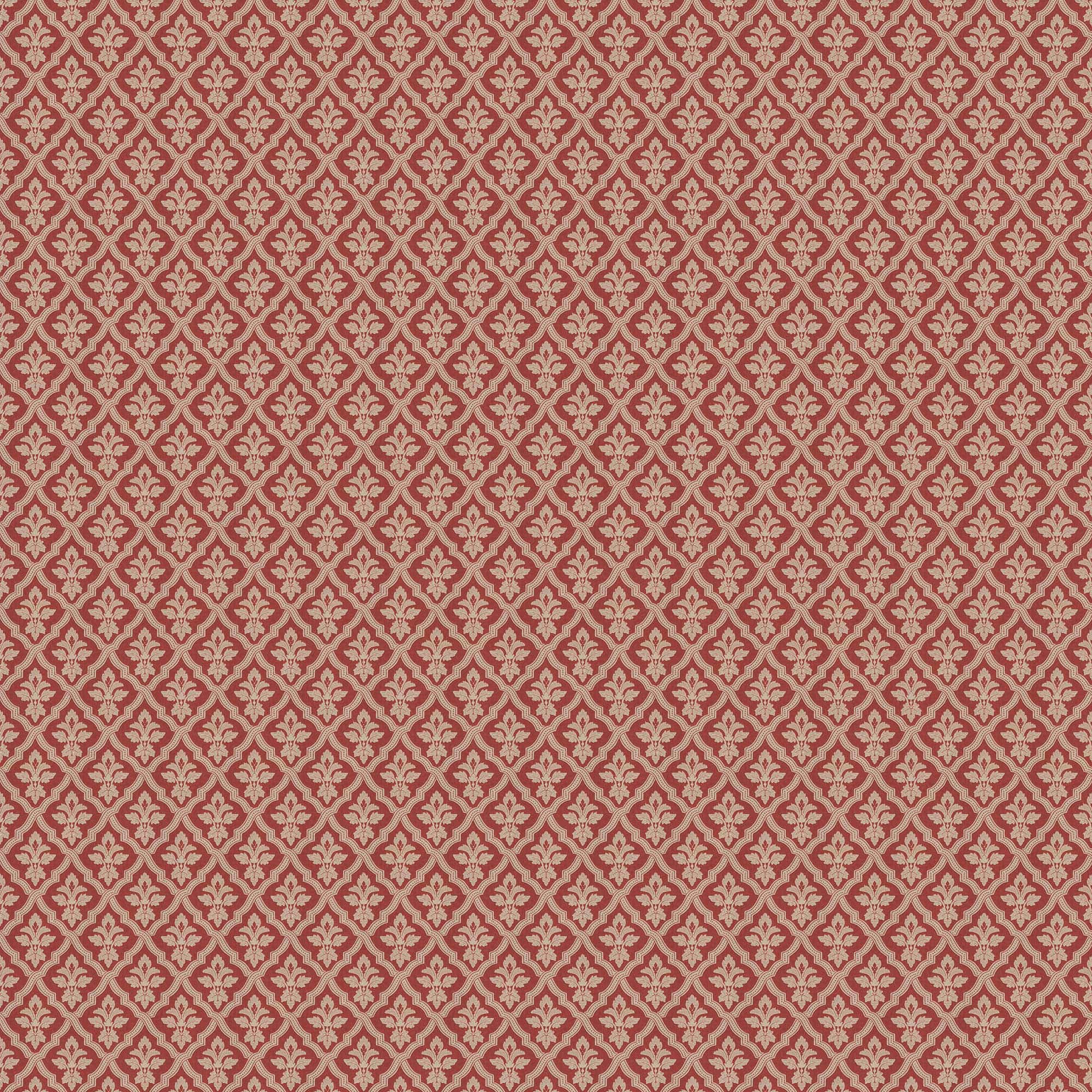 Lim & Handtryck - Liten Lilja - Kvist/Röd K26-30