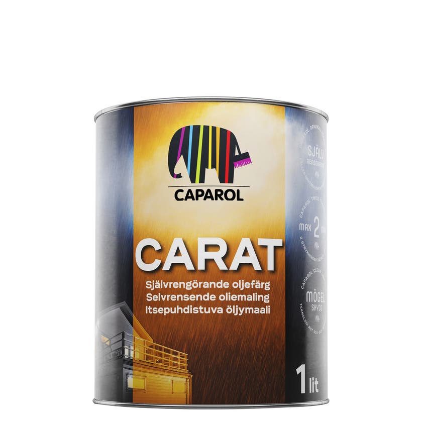Carat Oljefärg 0,95 L Vit-Bas