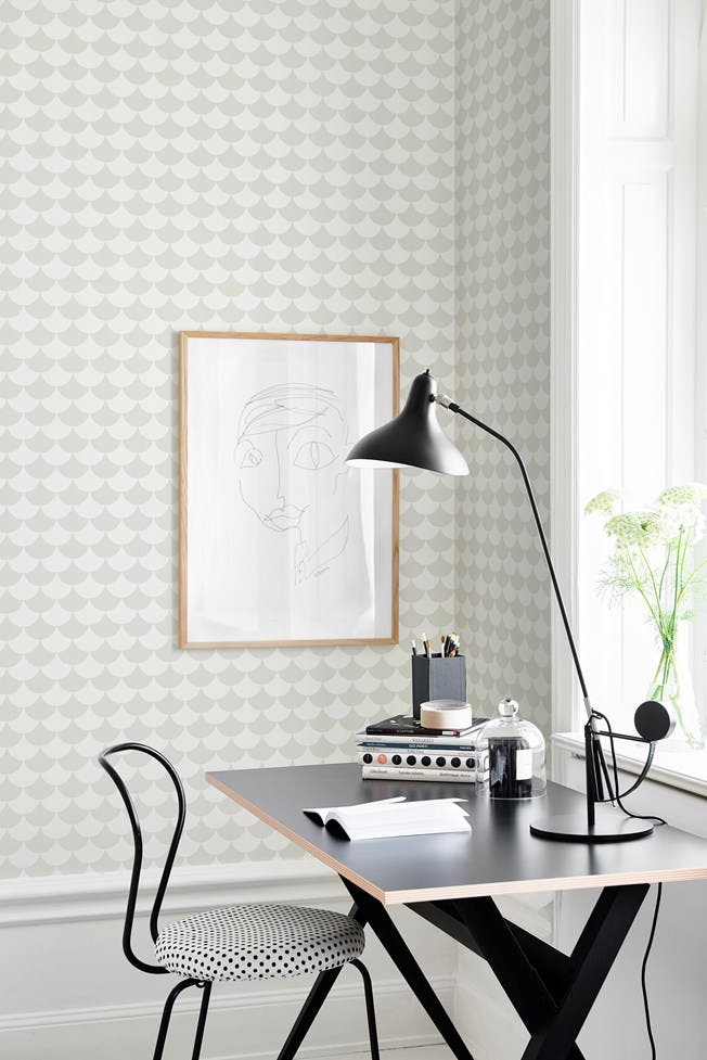 Waves - Light Grey