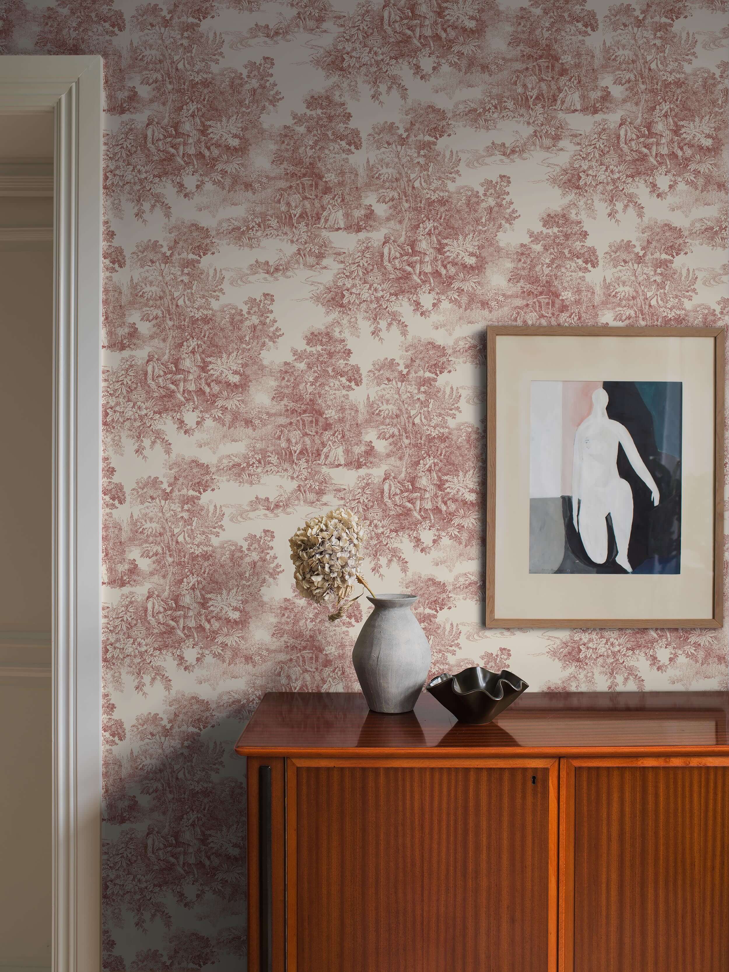 Boråstapeter - Toile de Jouy