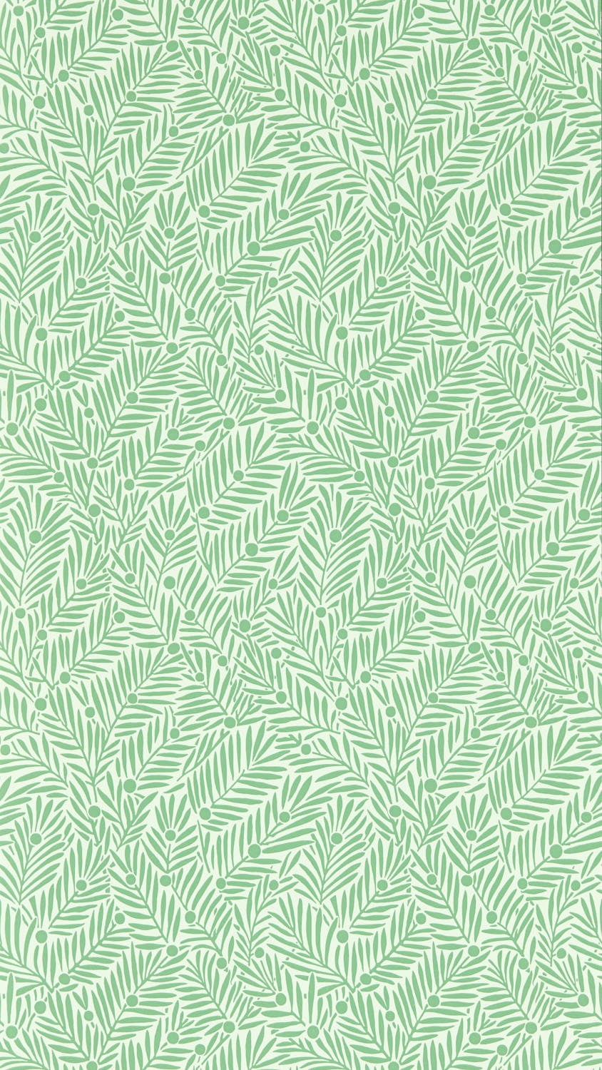 Morris & Co - Yew & Aril Spearmint Bedford Park Wallpapers
