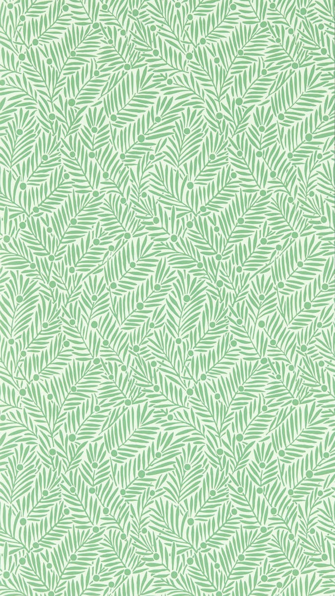 Morris & Co - Yew & Aril Spearmint Bedford Park Wallpapers
