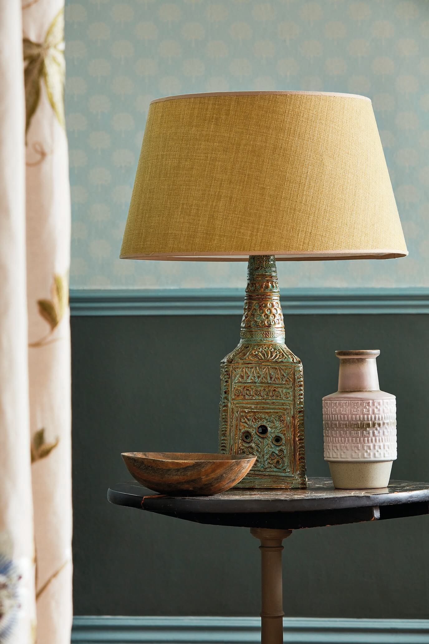 Sanderson - Marcham Tree English Grey Littlemore Wallpapers