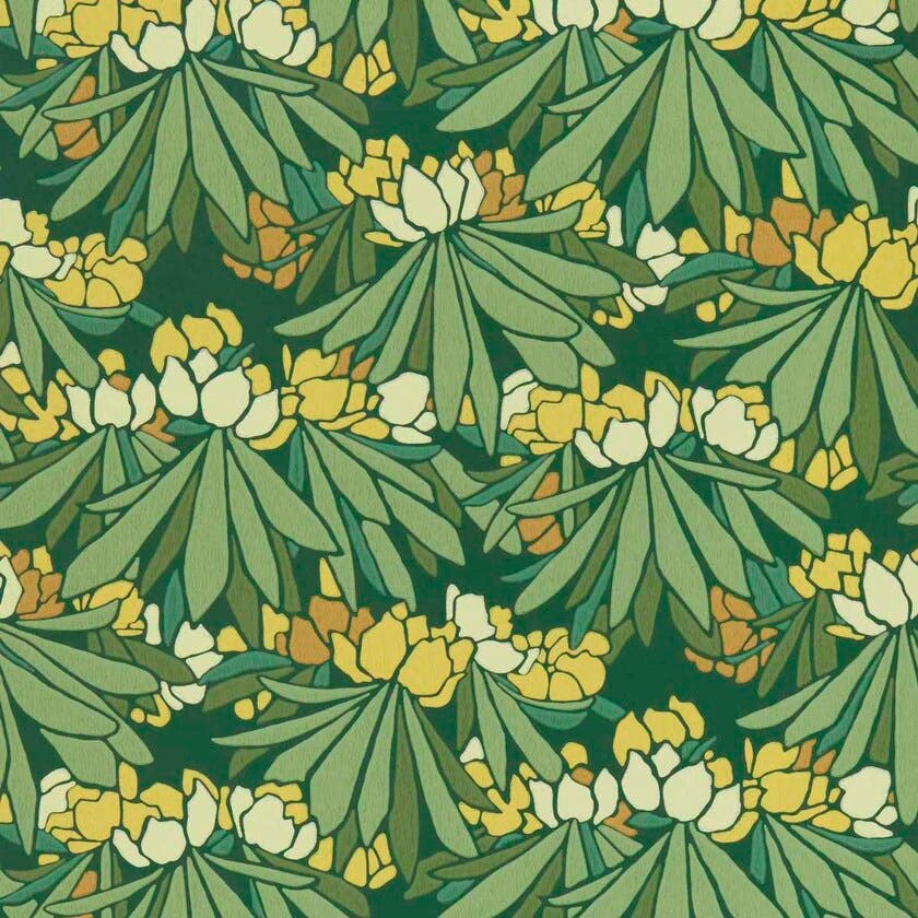 Rhododendron yellow V&A Decorative Papers 2