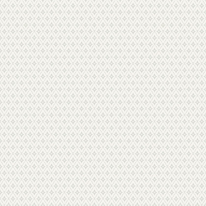 Lillstjärna Vit/Grön Småmönstrat