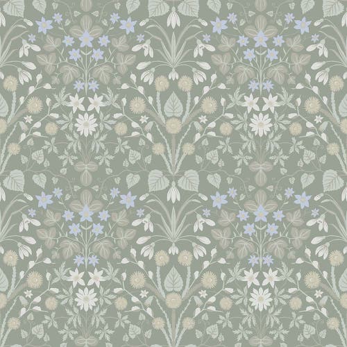 Midbec Tapeter - Vårblommor - Midbec Långenäs