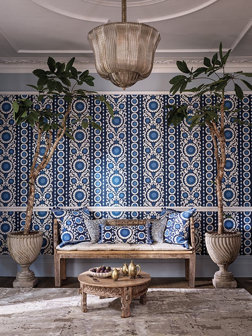 Osborne & Little - Samrina Byzance Samrina Indigo