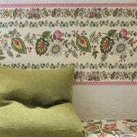 Folk Flower Wide Border Picture Book Wallpapers I