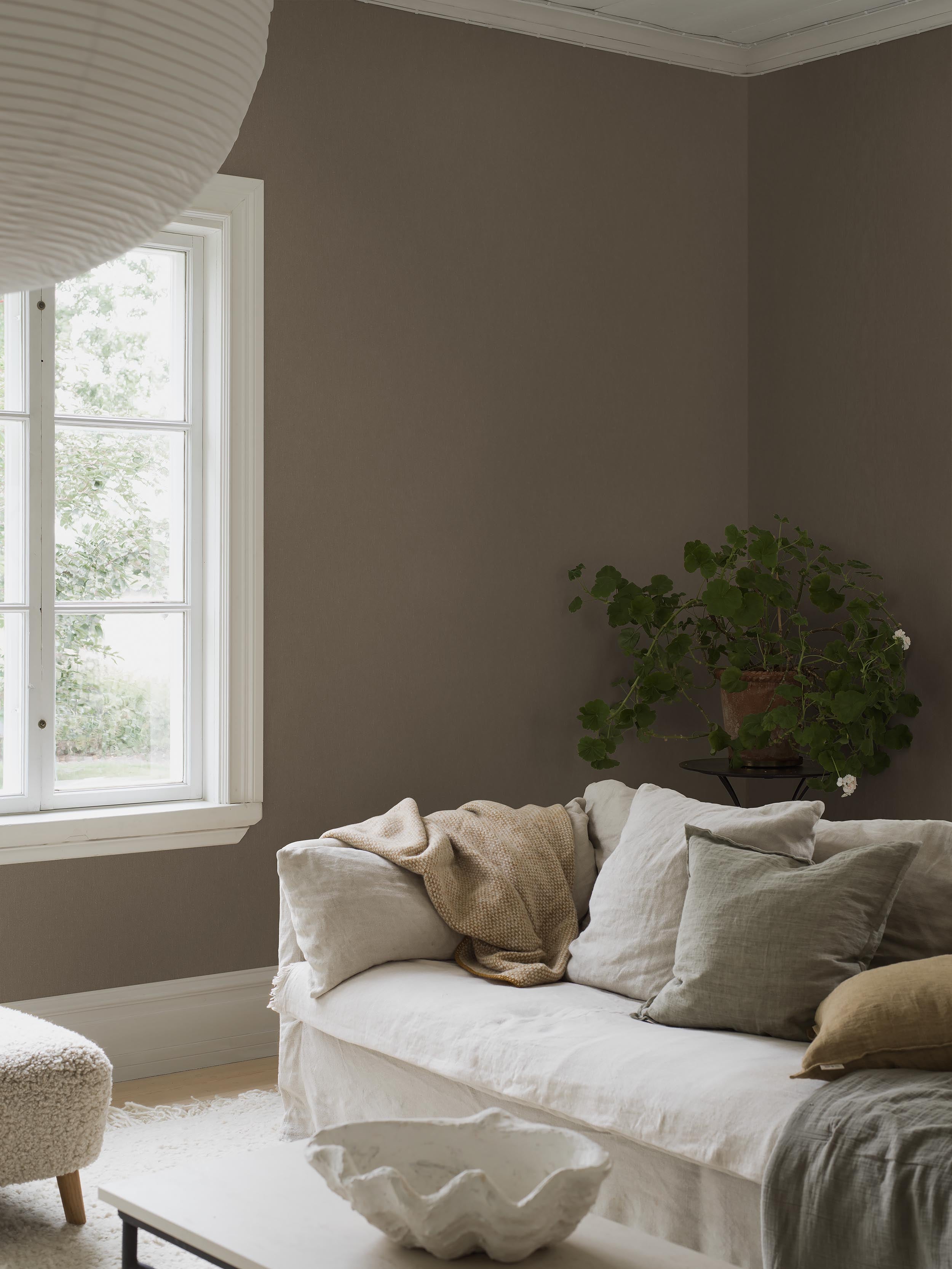 Boråstapeter - Hazelnut Linen
