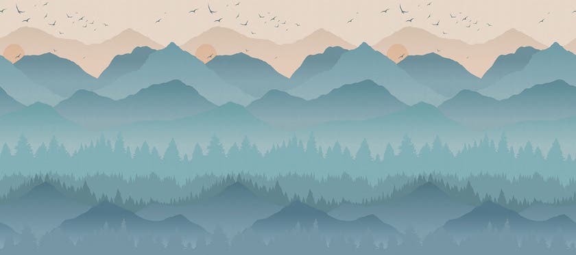 Glasshouse II Väggbild