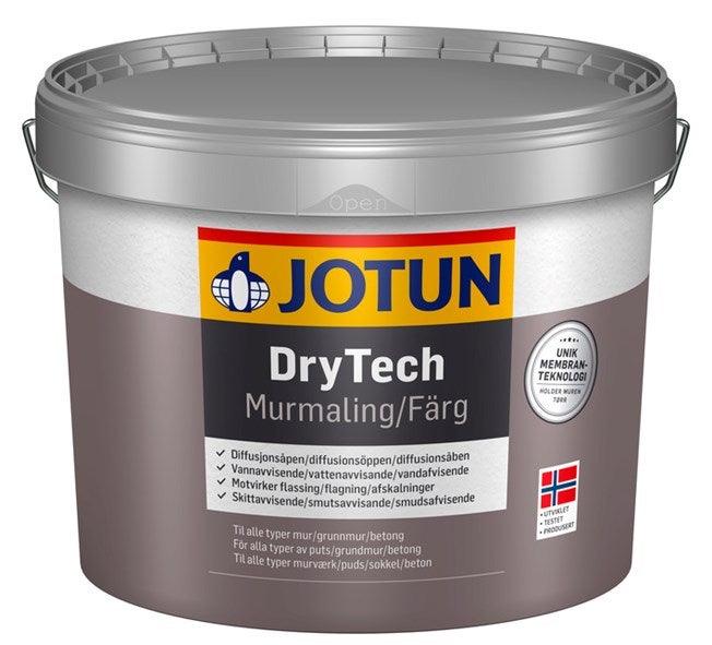 Jotun DryTech Murfärg 9 L Valfri Kulör