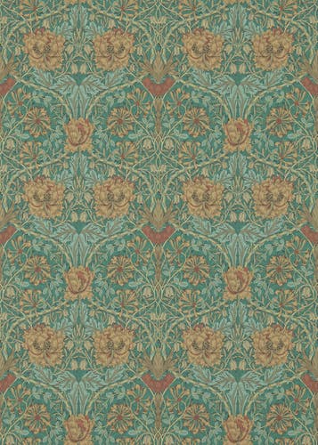 Morris & Co - Honeysuckle & Tulip Emera Morris and Friends Wallpa