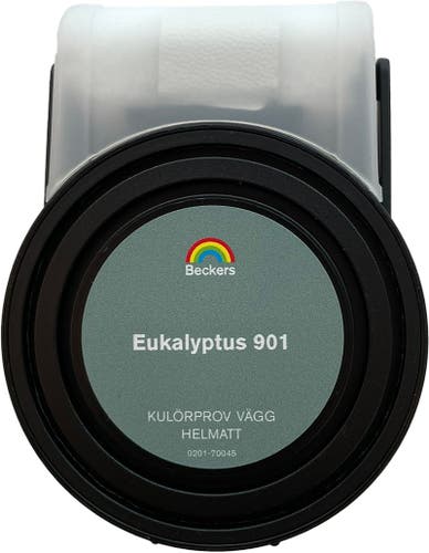 Beckers Kulörprov MINIROLLER Helmatt 55ml Eukalyptus 901 0,055 L Eukalyptus 901