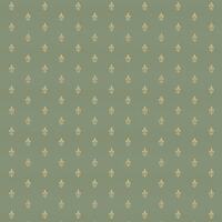 Fransk lilja - Grön/Guld x118-54