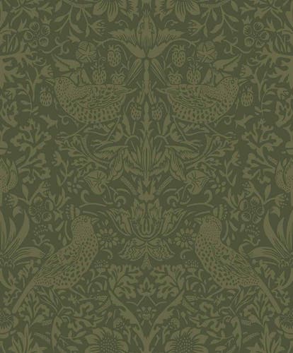 Carma - Peel & Stick Tonal Bird Garden Moss Green NW54404