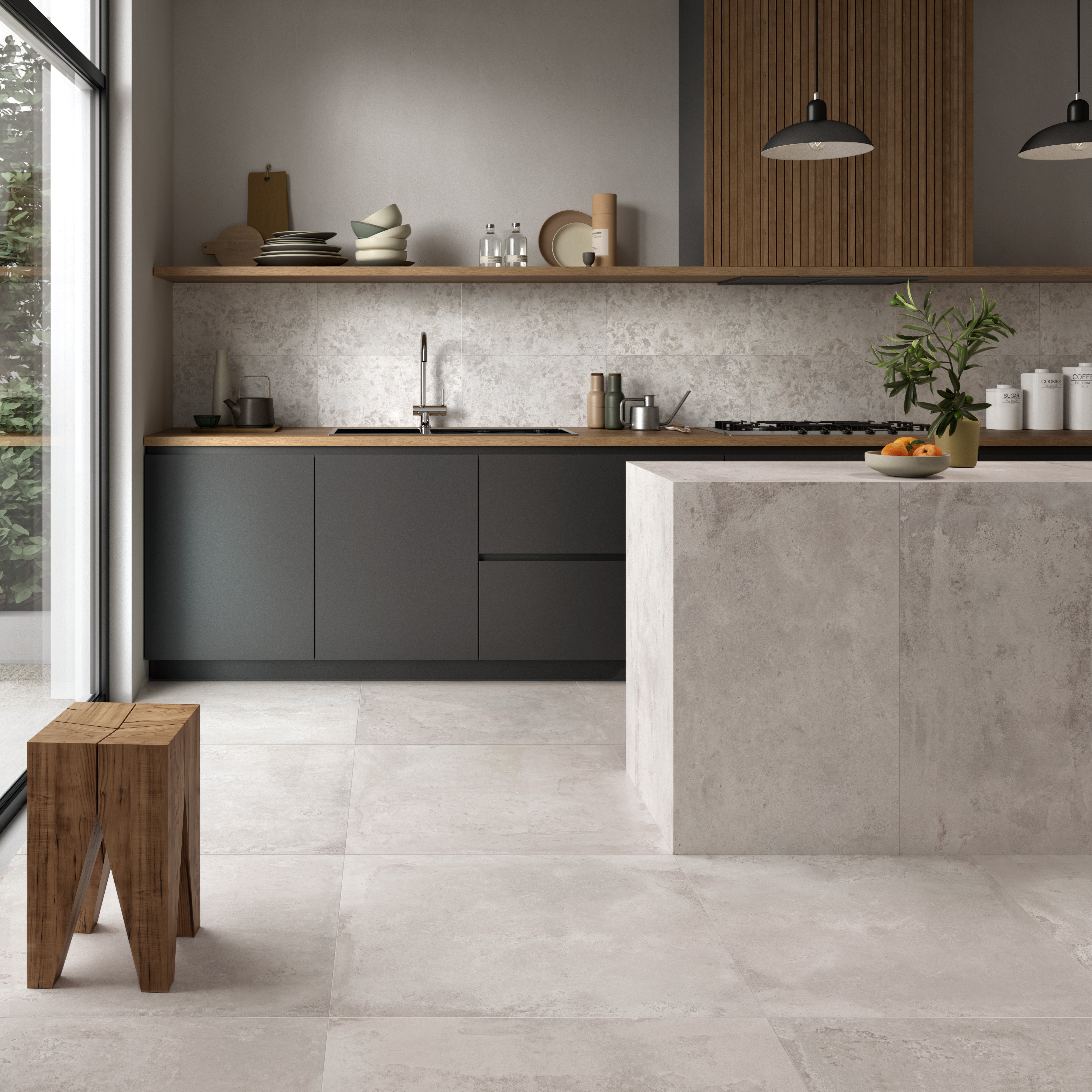 Gimle Grey 60x60 såg
