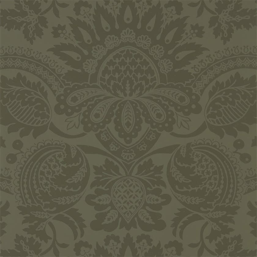 Zoffany - Pomegranate Olivine Damask The Alchemy of Col
