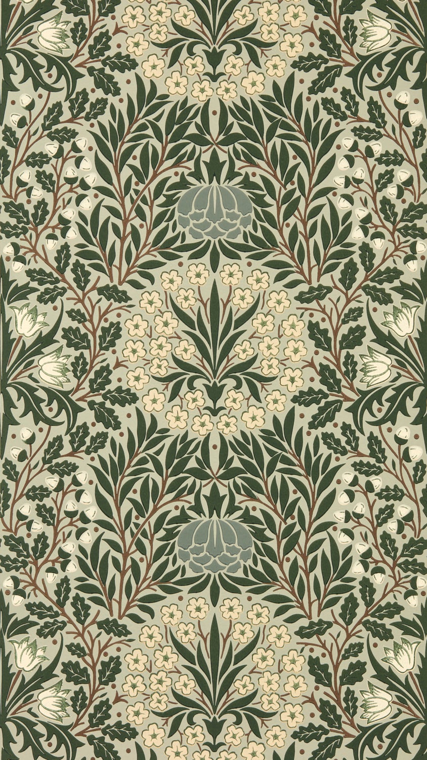 Morris & Co - Daisy & Oak Sage Forest