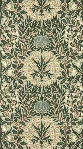 Morris & Co - Daisy & Oak Sage Forest