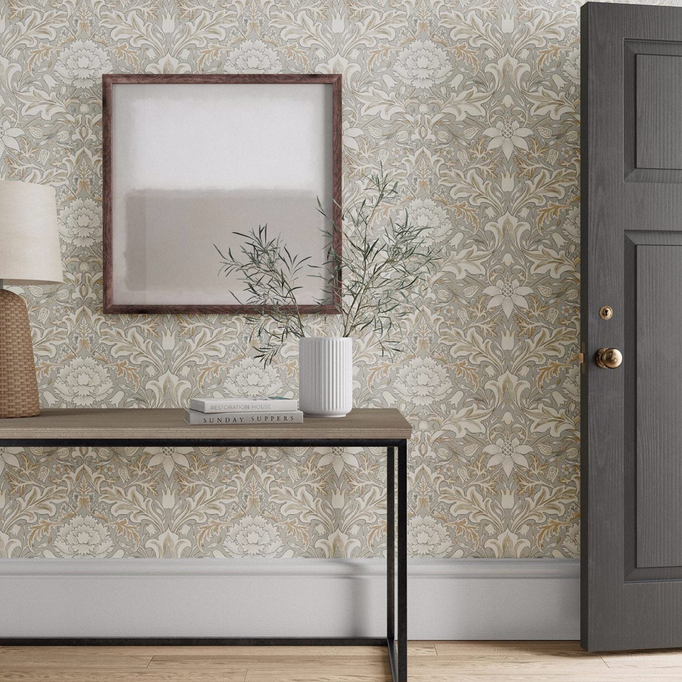 Morris & Co - Simply Severn Dove Simply Morris Wallpapers