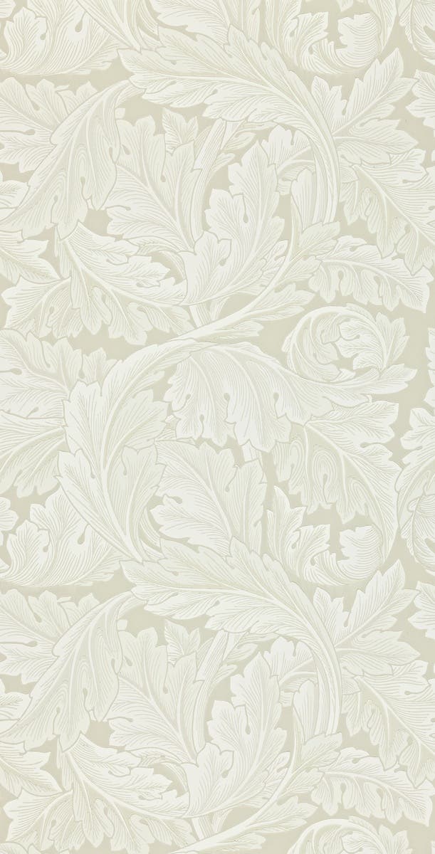 Acanthus Chalk Morris and Friends Wallpa