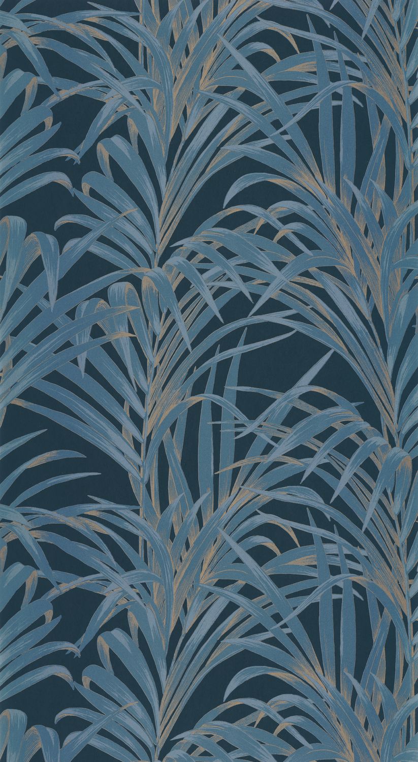 Casadeco - 1930 Fougeres Bleu Or 1930
