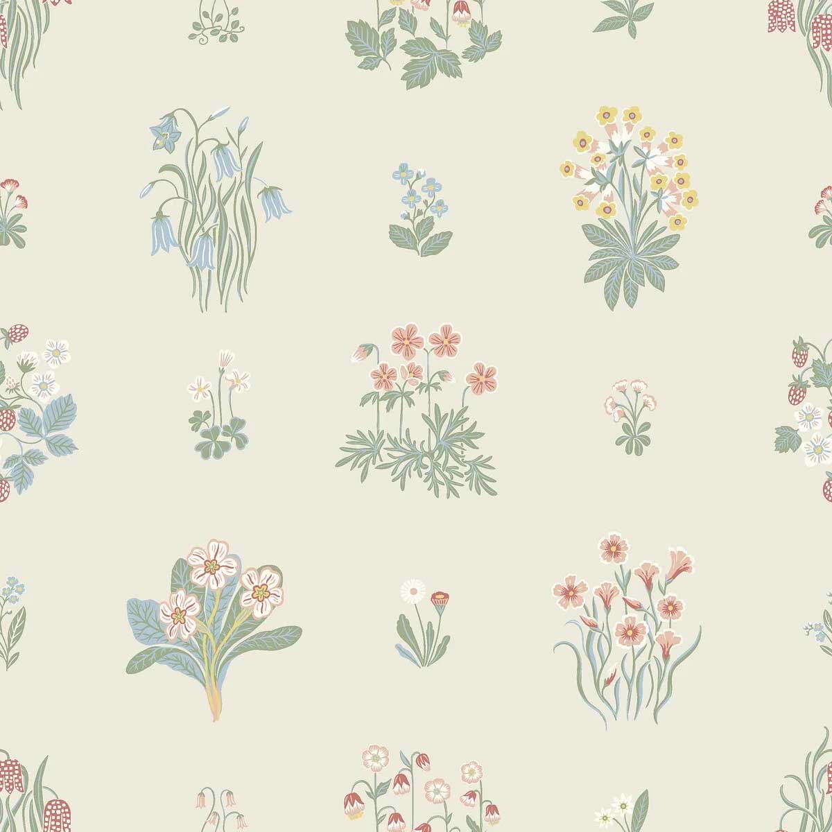 Boråstapeter - Ängsflora