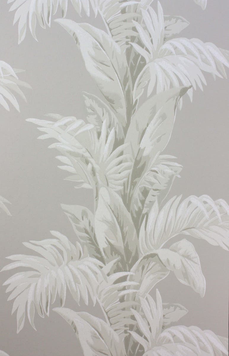 Nina Campbell - Palmetto Grey/Ivory