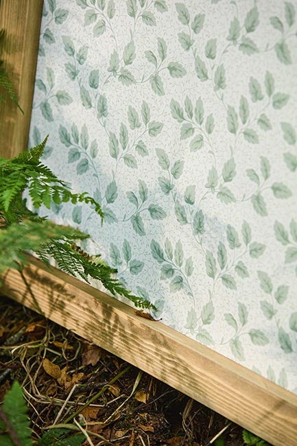 Sanderson - Tomato Leaf Wedgwood Country Woodland Wallcove