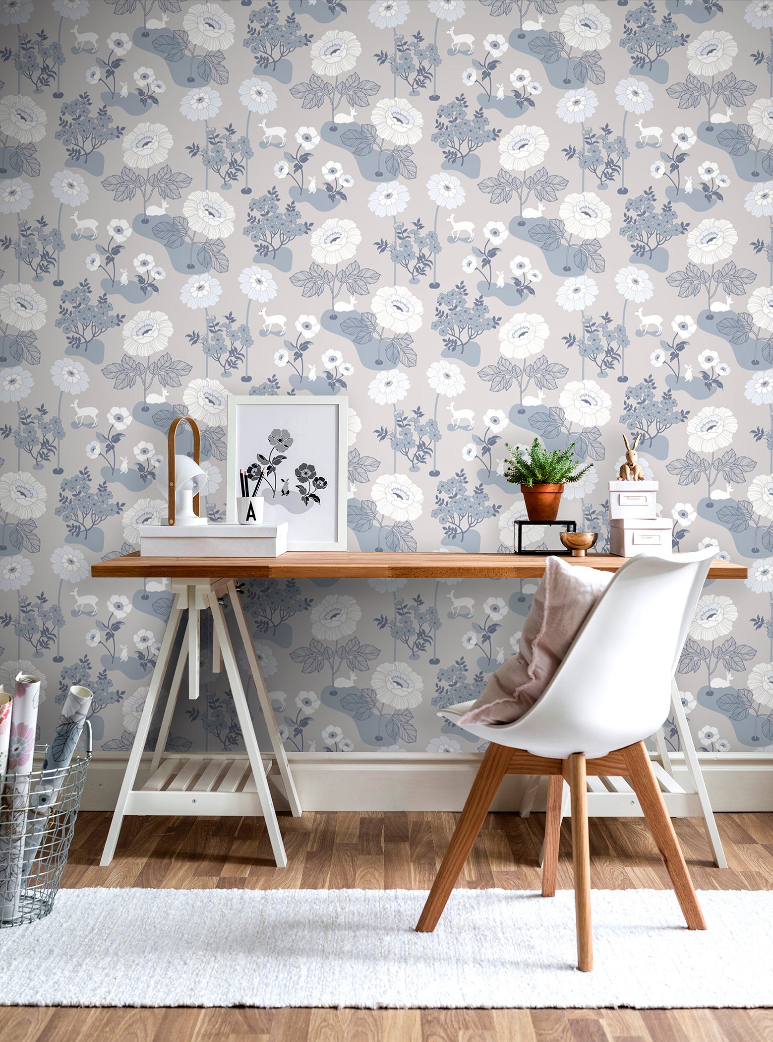 Duro - Blomsteräng, Grå Duro 1900