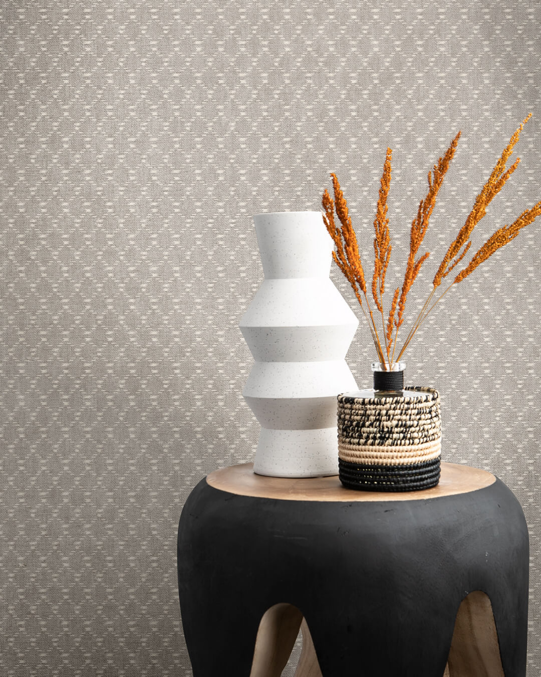 Midbec Tapeter - Ikat Textile