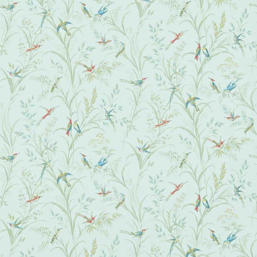Tuileries Sage/Multi Country Woodland Wallcove
