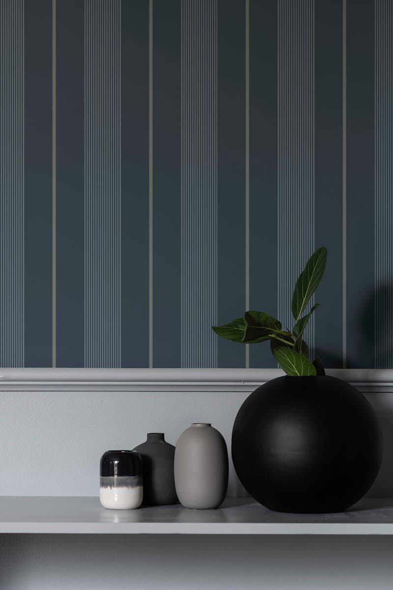 Axel, Mörkblå Enfärgad & Randig