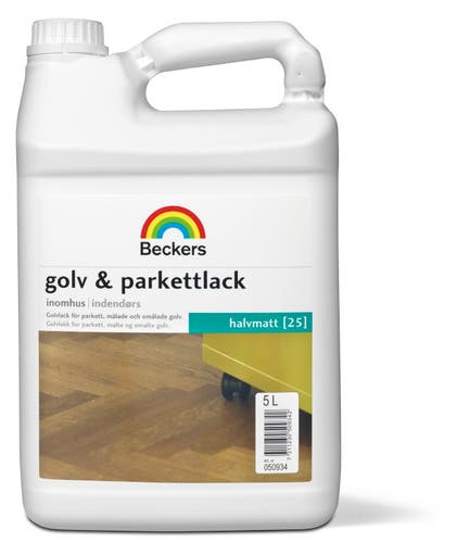 Golv & Parkettlack Halvmatt 5 L