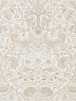 Pure Lodden Ivory/Linen Morris Pure Wallpapers