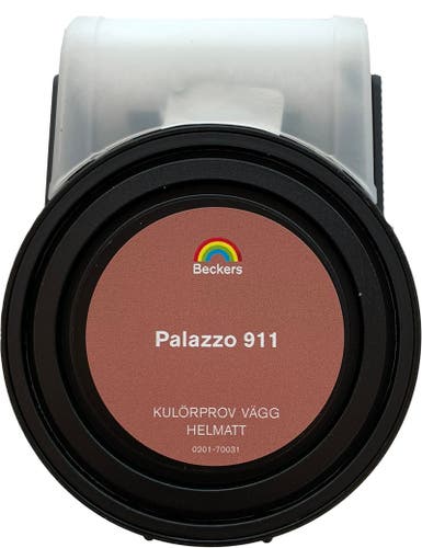 Beckers Kulörprov MINIROLLER Helmatt 55ml Palazzo 911 0,055 L Palazzo 911
