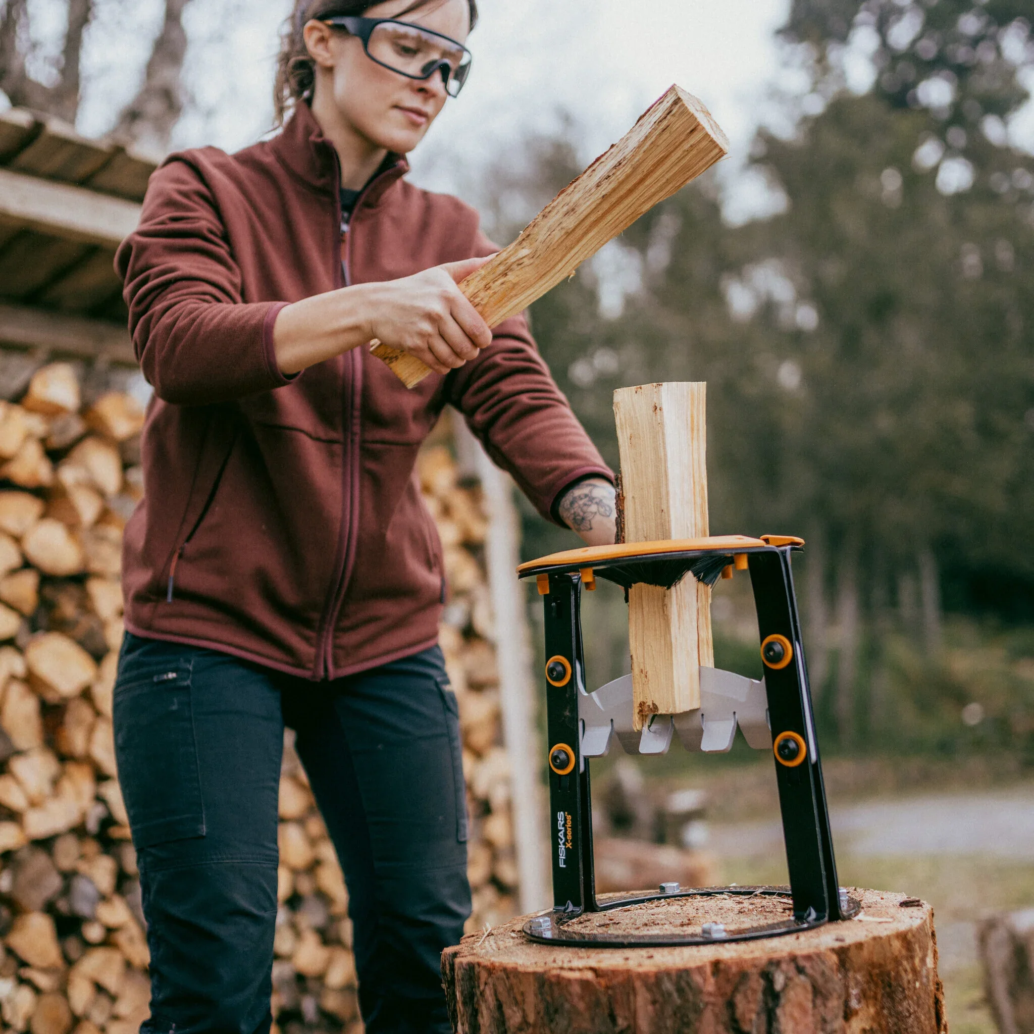 Vedklyv Fiskars X-Series S
