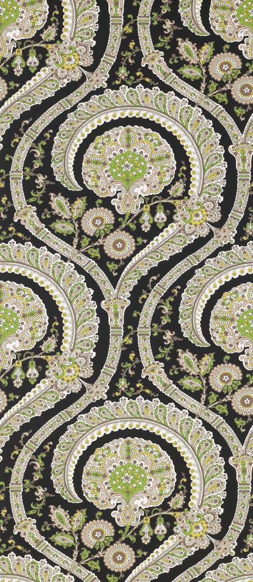 Nina Campbell - Les Indiennes Black/Green