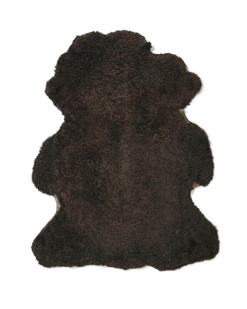 Korthårigt Lammskinn liten Rugmodell