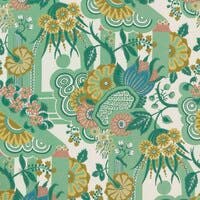 Pineapple Garden verde V&A Decorative Papers 2